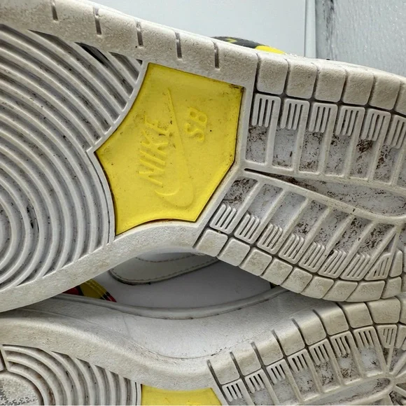 Nike SB De La Soul Dunk High Top Shoes Sneakers 2014 Size 4 GUC - Picture 6 of 13